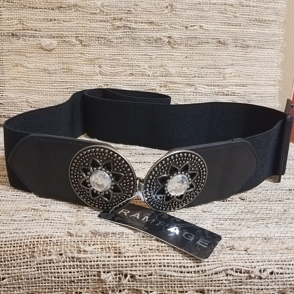 Rampage Elastic Metal Buckle Belt - Picture 2 of 3